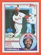 1983 Topps Ozzie Smith Baseball Card #540 - Shipped In Protective Display Case!
