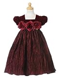 Girls Boutique FANCY FORMAL - CHRISTMAS DRESSES - Girl's 2T - 9/10 Holiday dress - Comes in Burgundy or Blue - Girl's Chrismtas Dresses - Pageant or Flower Girl Dress too