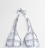 HURLEY ONE &AMP; ONLY HALTER TOP – WHITE X LRG