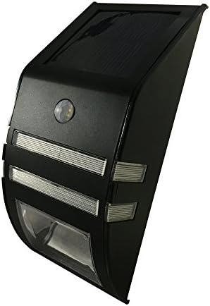 WattEDGE LED Solar Dusk to Dawn Sensor Light, Super Bright Wireless Security Lighting, Outdoor Waterproof Patio Deck Light, Auto ON/OFF