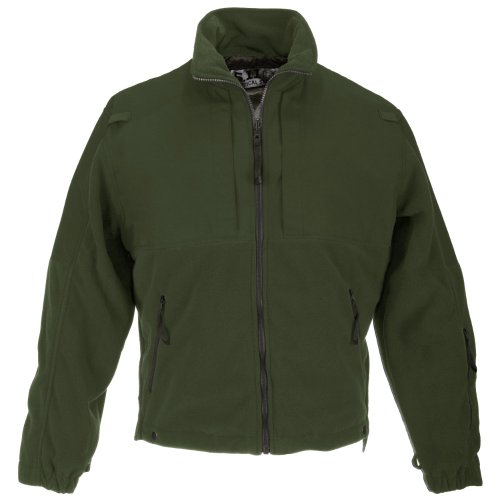 5.11 Tactical #48038 Tactical Fleece Jacket (Sheriff Green, Medium)