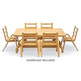 Rectangular Naturalwood Collection Kids