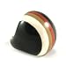 Cyber Lyly Brown Stripey Chunky Ring