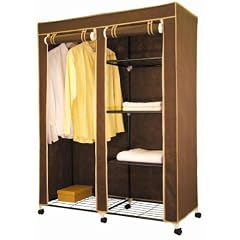 Jumbo Stoff-Kleiderschrank, Ma�e ca. 118 x 50 x 165 cm
