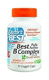 Doctor's Best Fully Active B Complex Nutritional Supplement, 30 Count