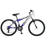 Mongoose Montana Boy's Mountain Bike (24-Inch Wheels, Silver/Blue) (Sports) newly tagged