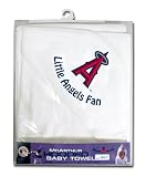 Anaheim Angels Hooded Baby Towel (White)