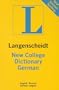 Langenscheidt New College German Dictionary: English-German/German-English (Langenscheidt Standard Dictionaries)