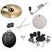 Sabian 16-Inch Vault Artisan Crash Pack with Cymbal Arm Attachment, Survival Kit, Cymbal Bag, Snare Head, Drumsticks, Drum Key, and Cymbal Felts