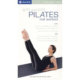 A.M. and P.M. Pilates Mat Workout (Two-Pack) [VHS]
