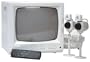 Sylvania SY2612 12-inch B/W Quad Observation System with 2 Cameras