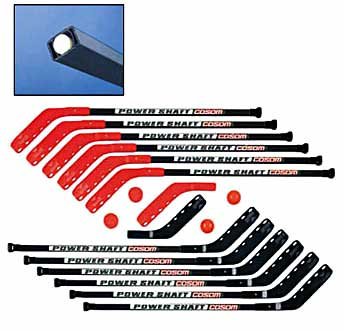 Buy 52 Collegiate Power Shaft Hockey Set by Cosom