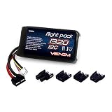 13C 11.1V 1320mAh 3S LiPo:UNI Plug 