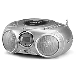 Produkt-Bild: AudioSonic CD-571 CD Stereoradio (MP3, USB 2.0) silber