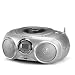 AudioSonic CD-571 CD Stereoradio (MP3, USB 2.0) silber