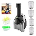 Yonanas 901 Deluxe Frozen Treat Maker with 4 Beverage Glasses