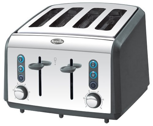 Breville VTT206 Polished Stainless Steel 4 Slice Toaster