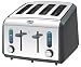 Kitchen & Housewares : Breville VTT206 Polished Stainless Steel 4 Slice Toaster