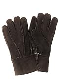 Leder Handschuhe – Herren – Braun mit Fütterung aus Fell – XL