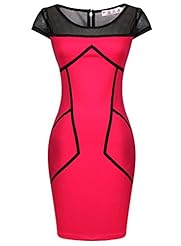 Cocktail Short Scoop Neck Polyester/Rayon/Spandex Wrap Sheer Bandage Dress/Evening Dress/Homecoming Dress/Party Dress/Wedding Dress/Mini Dress 