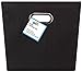 Honey-Can-Do Large Storage Bin, Black SFT-03073 Black
