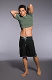 District Threads Contrast Waist Boardshorts. DT405