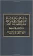 Historical Dictionary of Nigeria