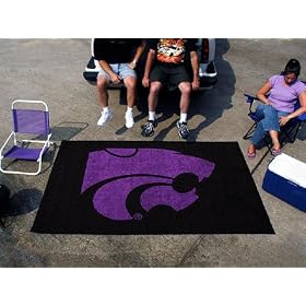Kansas State Wildcats Ulti Indoor / Outdoor Rug
