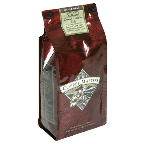Coffee Masters Flavored Coffee, German Chocolate Cake Decaffeinated, Swiss Water... by Coffee Masters