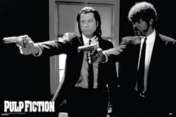 Pulp Fiction Movies Poster Print, 36x24