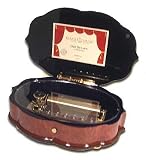 BEAUTIFUL Scallop Shaped 72 Note Reuge Stunning Musical Box