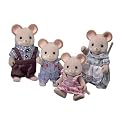 Calico Critters Norwood Mouse Family