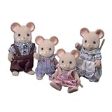 Calico Critters Norwood Mouse Family