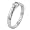 Sterling Silver Round Cut Cz Solitaire Ring