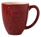 Pfaltzgraff Weir in Your Kitchen 16-Ounce Mug, Cayenne
