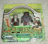 from Art Asylum Lord of the Rings Mini Mates Twin Packs Frodo & Uruk-Hai Swordsman