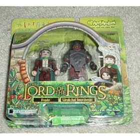 Lord of the Rings Mini Mates Twin Packs Frodo & Uruk-Hai Swordsman