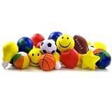 Variety Pack of 5 Assorted Stress Ball Shapesby Promote Now