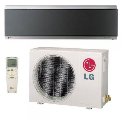 Best Price LA090HSV 9 000 BTU/h Cooling and 10 800 BTU/h Heating Capacity Wall Mounted Art Cool Mirror Finish M