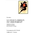 Le Vrai Classique du vide parfait
