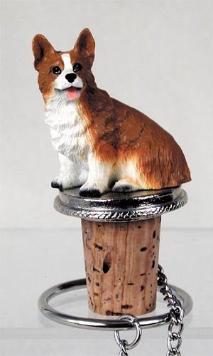 Pembroke Welsh Corgi Wine Bottle Stopper - Dtb51a Picture