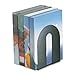 Officemate Heavy Duty 10" Bookends, Non-Skid Base, Black, Pair (93142) (Pack of 2)