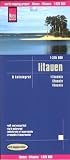Lithuania & Kaliningrad (Russia) 1:325,000 Travel Map, waterproof, GPS-compatible REISE