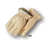 Cowhide Driver, thinsulate lined, keystone thumb, Large