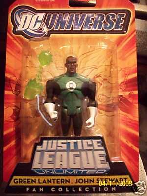 DC Universe Justice League Unlimited Fan Collection Action Figure Green Lantern John Stewart
