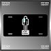 Don't Panic with Towel Hitchhikers Guide License Plate Vehicle Tag 6