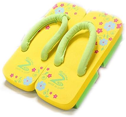 5 Colors Girls Sandals For Size 2.5 to 5 (Yellow)