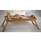 Produkt-Bild: Bambus Fr&uuml;hst&uuml;ckstablett Bett Tablett Serviertisch Holz