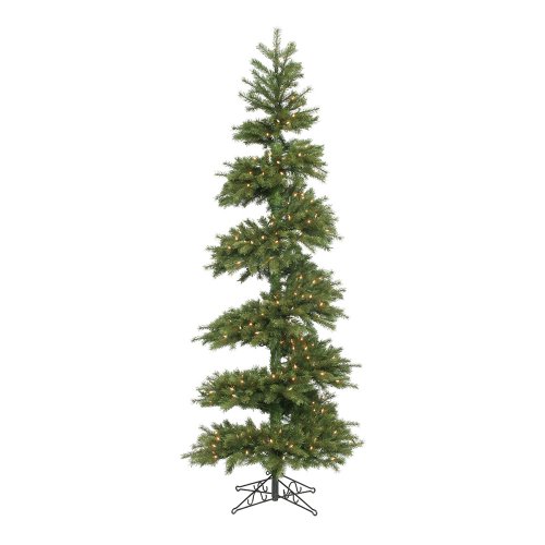 6' Pre-Lit Redwood Spiral Christmas Tree - 250 Clear Lights 6' Pre-Lit Redwood Spiral Christmas Tree - 250 Clear Lights