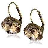 Sorrelli City Neutral Brown Crystal Drop Earri